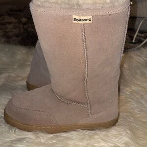 BearPaw Light Brown Suede Boots